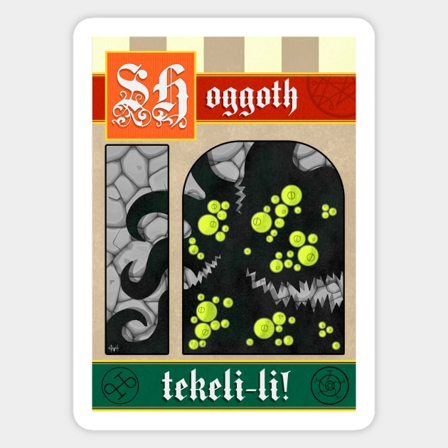 Tekeli-li or not? Sticker by Innsmouth